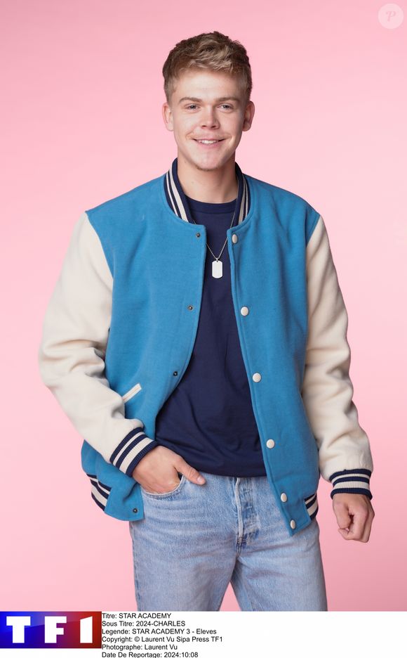 Charles, candidat de la "Star Academy 2024"