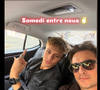 David Hallyday a passé la journée du samedi 18 octobre 2025 avec son fils Cameron Smet.