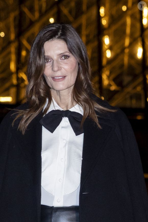 Chiara Mastroianni - Photo Call du « Le Grand Diner du Louvre « lors de la Fashion Week  à Paris le 5 mars 2025. © Olivier Borde /Bestimage