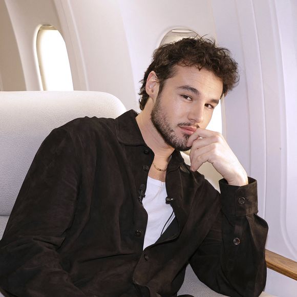 Exclusif - Anthony Colette lors de l'enregistrement de l'émission "Le Jet de Luxe", présentée par Jordan de Luxe. Paris, le 20 mars 2025. © Cédric Perrin/Bestimage