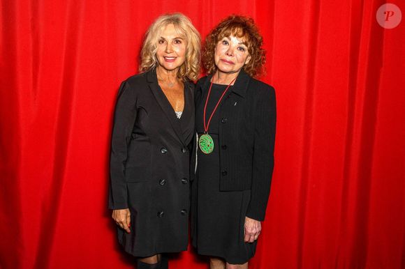 Grâce de Capitani, Fabienne Amiach lors de la soirée de clôture du 9ème Festiv'Allais le 20 octobre 2025, à Paris, France. Photo by ShootPix/ABACAPRESS.COM