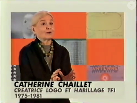 Catherine Chaillet, créatrice du premier logo de TF1, est décédée.