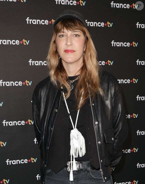 Daphné Bürki au photocall de la conférence de presse de rentrée de France Télévisions à Paris, France, le 4 septembre 2024. © Coadic Guirec/Bestimage