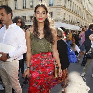 Tatiana Silva - Arrivées au défilé de mode "Fendi", collection Haute-Couture automne-hiver 2018/2019, à Paris. Le 4 juillet 2018