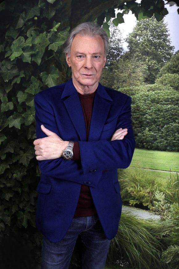 Herbert Leonard posant lors d'une séance photo à Paris, France, en février 2016. Photo par VIM/ABACAPRESS.COM