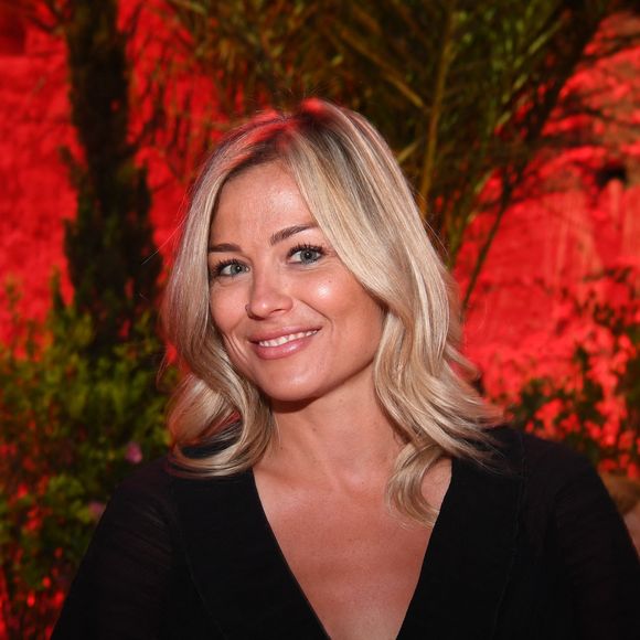 Laure Boulleau lors de la soirée du grand gala du "Marrakech du Rire 2022" pour la 10ème édition au palais El Badiî à Marrakech, Maroc, le 18 juin 2022. © Rachid Bellak/Bestimage