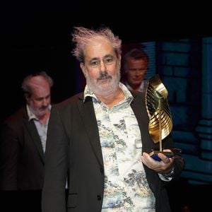 Gustave Kervern (Prix Valois Diamant pour le film 'Voila c'est fini' ) lors de la cérémonie de clôture lors de la 19ème édition du festival du film francophone d'Angoulême, France, le 29 août 2026. © Coadic Guirec/Bestimage
