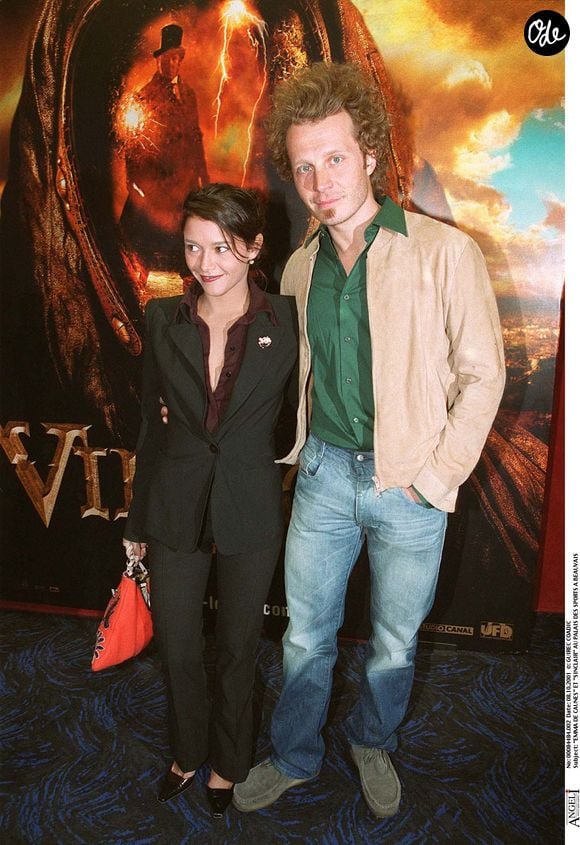 Emma de Caunes et Sinclair à Beauvais en 2001. ©Bestimage