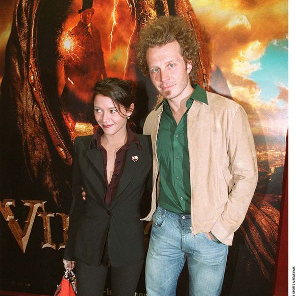 Emma de Caunes et Sinclair à Beauvais en 2001. ©Bestimage
