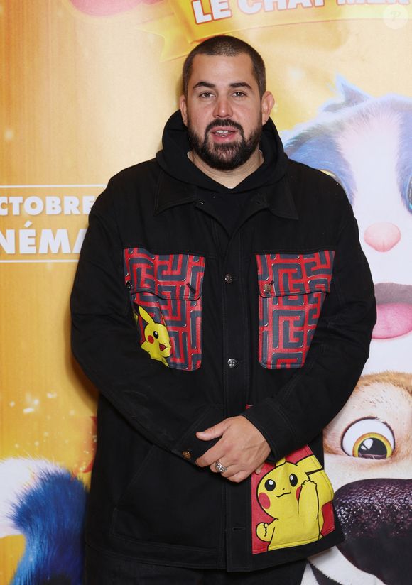 Artus - Avant-première du film d'animation "Croquette le chat merveilleux' au cinéma Pathé Beaugrenelle à Paris le 13 Octobre 2024.  © Denis Guignebourg/BestImage
