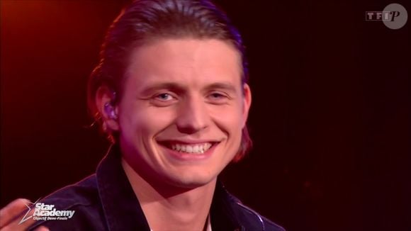 Ulysse lors d'un prime de la "Star Academy 2024"