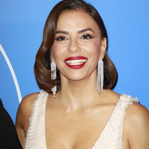 Eva Longoria - Photocall du Global Gift Gala Paris à l'hôtel Four Seasons George V à Paris le 8 novembre 2025. © Marc Ausset-Lacroix/Bestimage