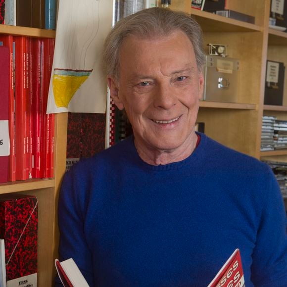 Herbert Leonard et sa femme Cléo chez eux à Barbizon le 2016/12/2016