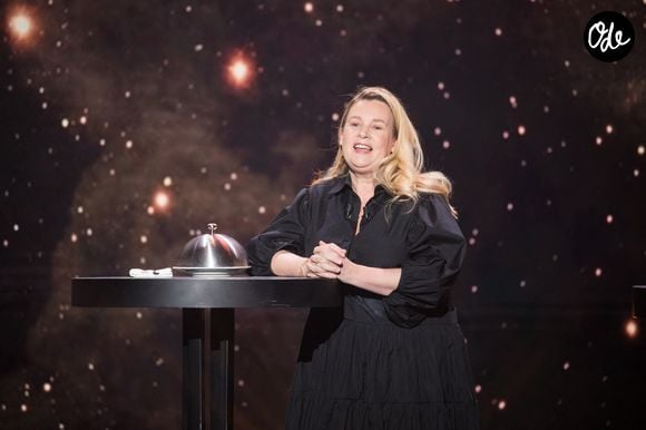 Helene Darroze - Enregistrement de l'émission "La boîte à Secrets 9" à Paris, qui sera diffusée le 9 septembre sur France 3. 
© Tiziano Da Silva / Bestimage