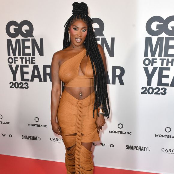 Aya Nakamura - Photocall de la soirée GQ Men of the Year Awards 2023 à l'hôtel Shangri-La à Paris le 30 novembre 2023. © Veeren/Bestimage