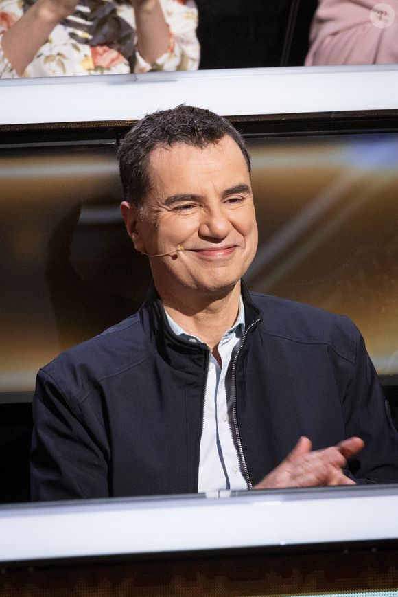 Exclusif - Laurent Luyat lors de l'enregistrement de l'émission "100% logique" présentée par C. Feraud et qui sera diffusée le 11 octobre 2025 au Studio du Lendit à Saint-Denis, France, le 8 mars 2025. © Cyril Moreau/Bestimage