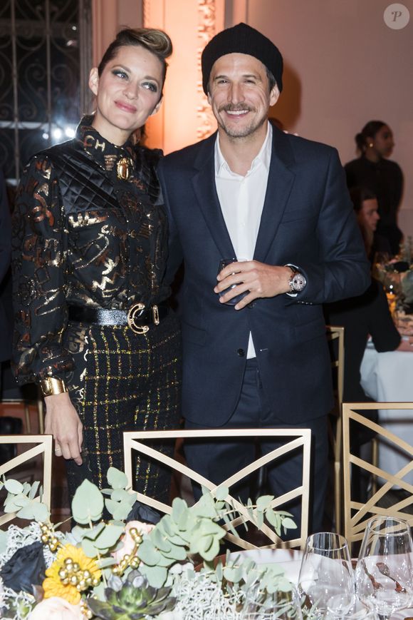 Marion Cotillard et son ex-compagnon Guillaume Canet - Soirée des révélations des César 2019 au Petit Palais à Paris, France, le 14 janvier 2019. © Olivier Borde/Bestimage