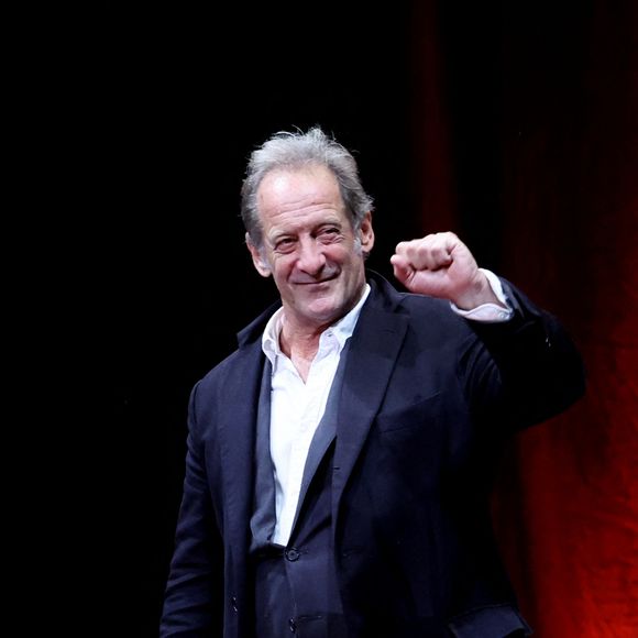 Vincent Lindon lors de la 15ème édition du festival Lumière à Lyon le 12 octobre 2024.
© Dominique Jacovides / Bestimage