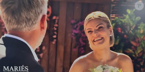 Mariage de Coralie et de Bruno dans "Mariés au premier regard 2025", épisode du 17 mars, sur M6