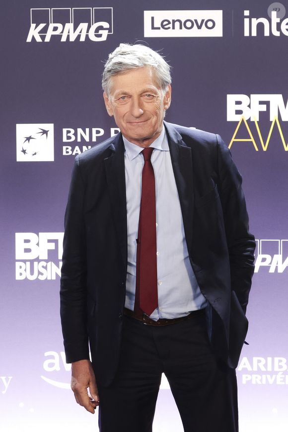 Nicolas de Tavernost, au photocall de la cérémonie des BFM awards au Grand Palais à Paris le 13 janvier 2025.

© Jack Tribeca / Bestimage