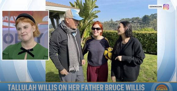 Une prise de parole très attendue par les fans de l'acteur.

Tallulah et Bruce Willis à Los Angeles.

Photo : Backgrid USA / Bestimage