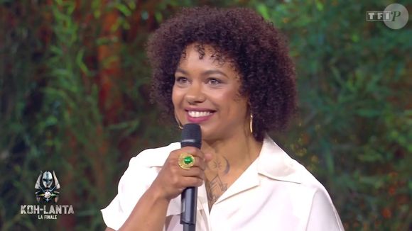 Une victoire qu'elle découvre sur le plateau !

Image de la finale de Koh Lanta du 24 juin 2025 - capture d'écran de TF1
