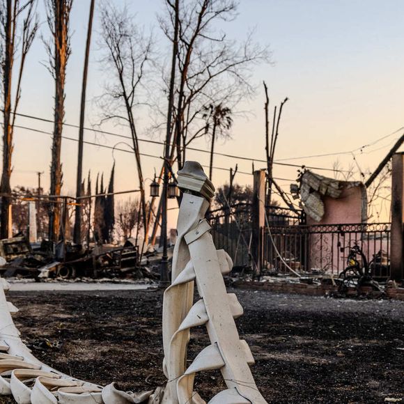 Incendies à Los Angeles: le quartier de Pacific Palisades et Altadena ravagés par les incendies, le 10 janvier 2025 © Amy Katz/ZUMA Press Wire)