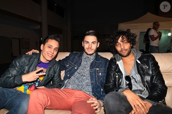 Baptiste Giabiconi, Yohann Malory - Exclusif - Cinquieme edition du "Calais Live" au complexe Calypso a Calais, le 14 avril 2013. (Vansteenkiste Stéphane/Bestimage).