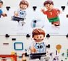 Cette politique stricte s'applique également à la plateforme communautaire LEGO Ideas, qui proscrit désormais les images générées par IA dans les projets soumis par les fans. 

Figurine en briques de la star argentine du football Lionel Messi dans un magasin Lego à Shanghai (Chine), le 7 septembre 2026. Cost Foto / Bestimage