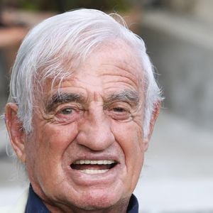 Exclusif - Jean-Paul Belmondo - Jean-Paul Belmondo était l'invité d'honneur du mariage ddu footballeur Sébastien Frey avec Petra au Château Saint Georges à Grasse le 29 juin 2019. Sébastien Frey était un footballeur français qui évoluait au poste de gardien de but. © Denis Guignebourg/Bestimage
