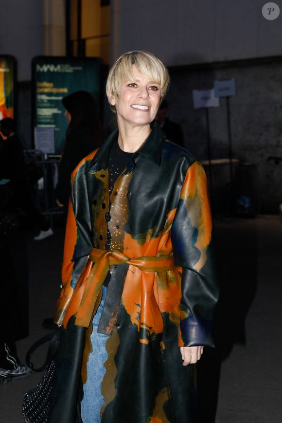 Marina Foïs - People au défilé de mode prêt-à-porter automne-hiver 2023/2024 "Paco Rabanne" au Musée d'Art Moderne lors de la Fashion Week de Paris. Le 1er mars 2023
© Christophe Clovis / Bestimage