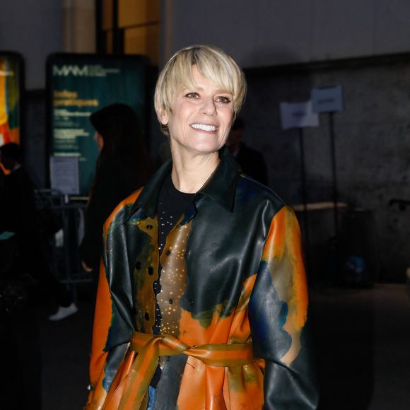 Marina Foïs - People au défilé de mode prêt-à-porter automne-hiver 2023/2024 "Paco Rabanne" au Musée d'Art Moderne lors de la Fashion Week de Paris. Le 1er mars 2023
© Christophe Clovis / Bestimage
