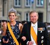 L'animal se prénomme Jagger et il rejoint donc Mambo, leur premier chien de la famille. 

Le roi Willem-Alexander et la reine Maxima des Pays-Bas aux arrivées du dîner de gala des célébrations du changement de trône au Palais grand-ducal du Luxembourg, le 3 octobre 2025. © Christian Liewig/Bestimage