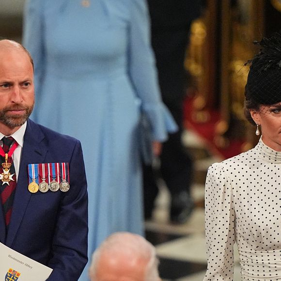 La famille royale britannique et les personnalités assistent à un service d'action de grâce à l'abbaye de Westminster à Londres, à l'occasion du 80ème anniversaire du jour de la Victoire en Europe (VE Day), le 8 mai 2025. Mirrorpix / Bestimage
