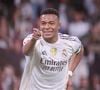 Le joueur du Real Madrid n'a pas apprécié des paroles tenues par Orelsan. 

Kylian Mbappé, joueur du Real Madrid CF, célèbre un but lors d'un match de La Liga. 1er novembre 2025. © ALTERPHOTOS/PSnewZ/Bestimage