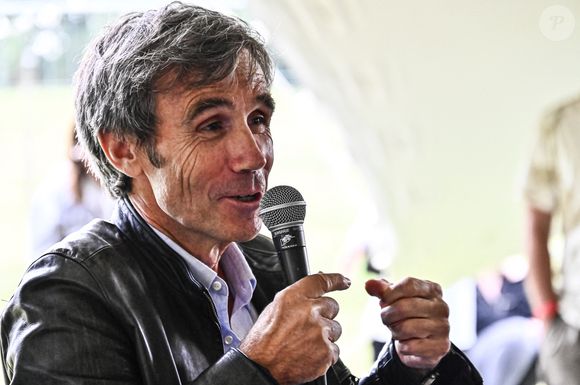 David Pujadas - Festival International du Journalisme à Couthures sur Garonne le 15 juillet 2023. - Festival International du Journalisme à Couthures sur Garonne le 15 juillet 2023.  Thierry Breton / Panoramic / Bestimage