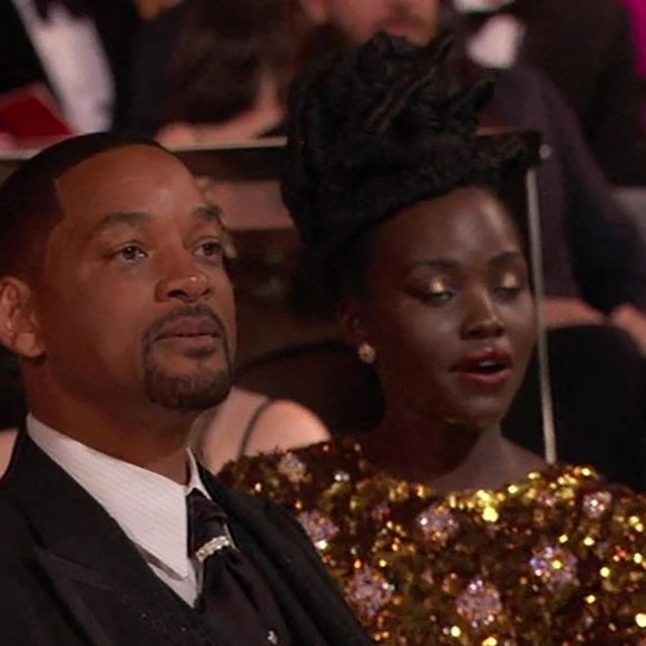 Moment de sidération aux Oscars 2022: Will Smith frappe Chris Rock sur scène le 27 mars 2022.
Bestimage
