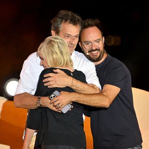 Chantal Ladesou, Jean Luc Reichmann et Jarry © Bebert-Tribeca/Bestimage