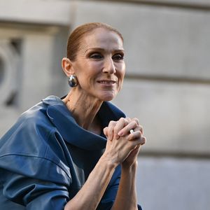 Just days before her return to the stage, Céline Dion with fans outside her hotel, hotel Royal Monceau in Paris, France, on September 6, 2026. © Lionel Urman/Bestimage