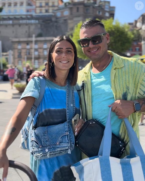 Instagram du couple, Tiffanie et Olivier Esposito en vacances (Familles Nombreuses).