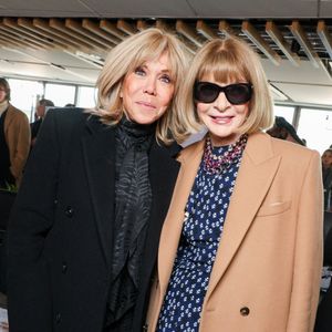 Brigitte Macron, Anna Wintour -  Défilé Stella McCartney Femmes Automne/Hiver 2025-2026 à Paris le 5 mars 2025 Backgrid USA / Bestimage