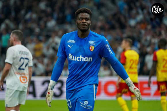 Brice Samba (RC Lens) - Match de Ligue 1 Uber Eats "Marseille - Lens" au stade Velodrome à Marseille.
Norbert Scanella / Panoramic / Bestimage