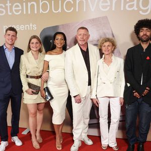 Boris Becker et sa femme Lilian de Carvalho Monteiro (enceinte) lors de la présentation du livre "Inside" de Boris Becker au cinéma Delphi LUX à Berlin le 11 septembre 2025.

© Imago / PsnewZ / Bestimage