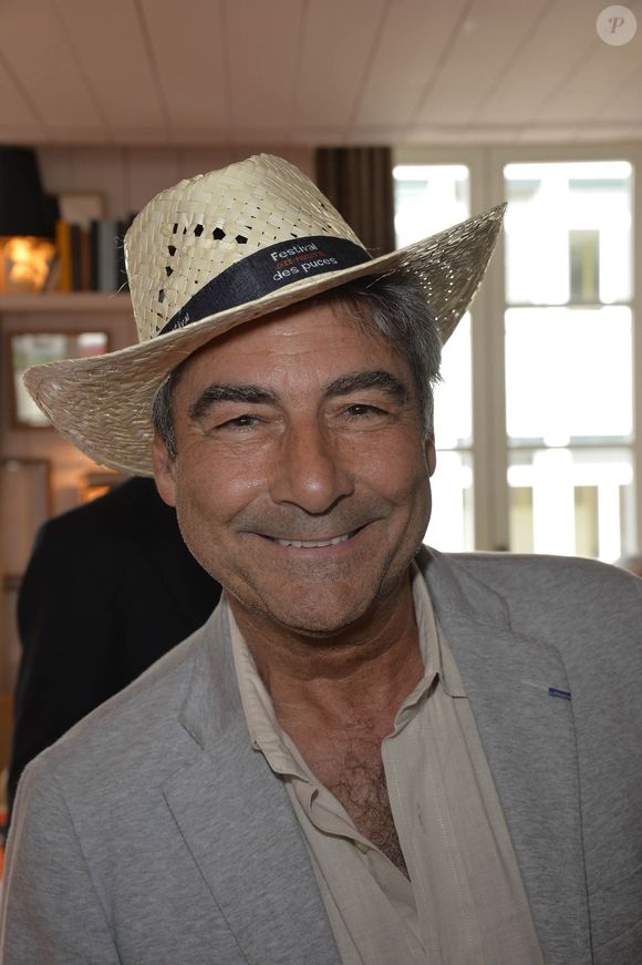 Patrice Drevet à la conférence de presse pour le Festival Jazz Musette des Puces au restaurant "Ma Cocotte", le 17 mai 2013.

Photo : Agence / Bestimage