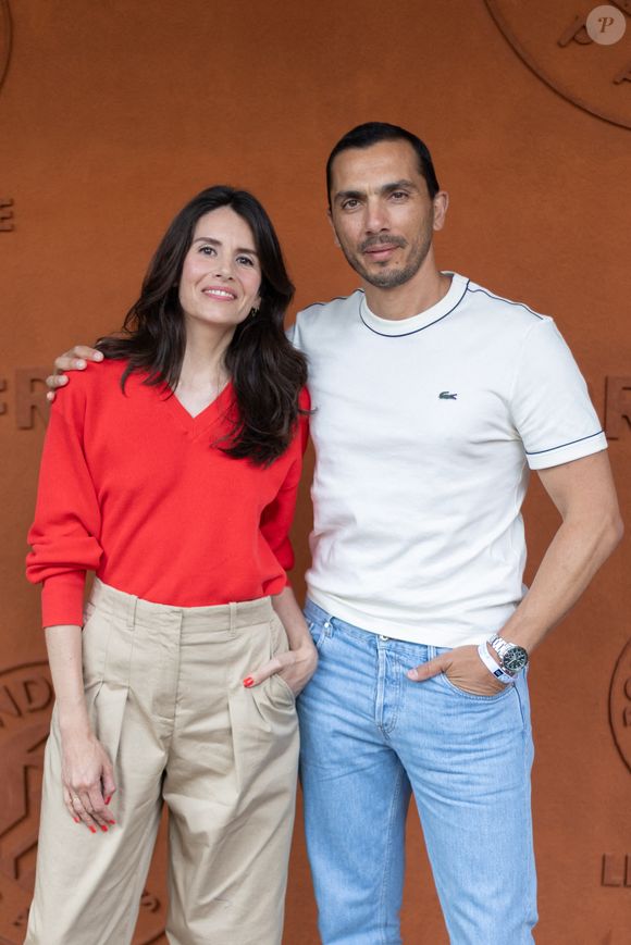 Louise Monot et Samir Boitard à la soirée du Village pendant les Internationaux de France 2025 à Roland Garros le 02 juin 2025 à Paris, France. Photo by Nasser Berzane/ABACAPRESS.COM