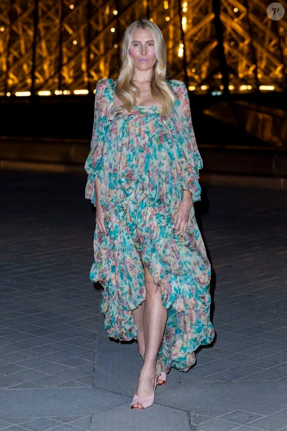 Dree Hemingway - Photo Call du « Le Grand Diner du Louvre « lors de la Fashion Week  à Paris le 5 mars 2025. © Olivier Borde /Bestimage