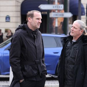 Stephen Brun et Emmanuel Petit arrivent à la cérémonie d'enterrement de Rolland Courbis à l'église de la Madeleine à Paris, France, le 14 janvier 2026. Rolland Courbis, ancien footballeur français, entraîneur et commentateur médiatique au franc-parler, est décédé à l'âge de 72 ans. Photo par Jerome Domine/ABACAPRESS.COM