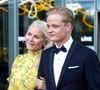 Le fils de la princesse Mette-Marit de Norvège vient d'être condamné

La princesse Mette-Marit de Norvège et son fils Marius Borg Høiby - La princesse Ingrid Alexandra de Norvège fête ses 18 ans lors d'un dîner de gala offert par le gouvernement à la bibliothèque nationale d'Oslo. Dana Press / Bestimage
Un anniversaire que la petite-fille du roi Harald V, deuxième dans l’ordre de succession au trône après son père, a fêté le 21 janvier dernier. Mais, à l’époque, l’épidémie de Covid-19 avait empêché la tenue des deux grands dîners de gala initialement prévus. Ceux-ci avaient donc été reportés de près de cinq mois.
Elle portait une robe bustier en tulle blanc parsemée de paillettes dorées dont elle avait masqué le décolleté par une étole.