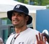 Figure incontournable de la natation française, Florent Manaudou s’est confié dans les colonnes du "Journal du Dimanche". 

Paris, FRANCE  - Florent Manaudou et Lola Dumenil main dans la main lors de la rencontre entre la France et l'Allemagne de basketball lors des Jeux Olympiques de Paris© Backgrid USA / Bestimage
