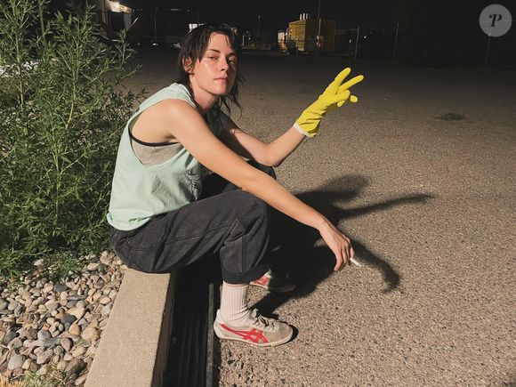Kristen Stewart 
© Instagram Dylan Meyer (@spillzdylz)